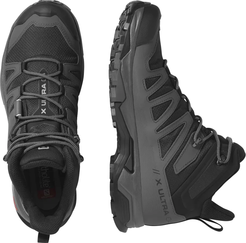 Salomon Mens X Ultra 4 Mid GTX Black-3